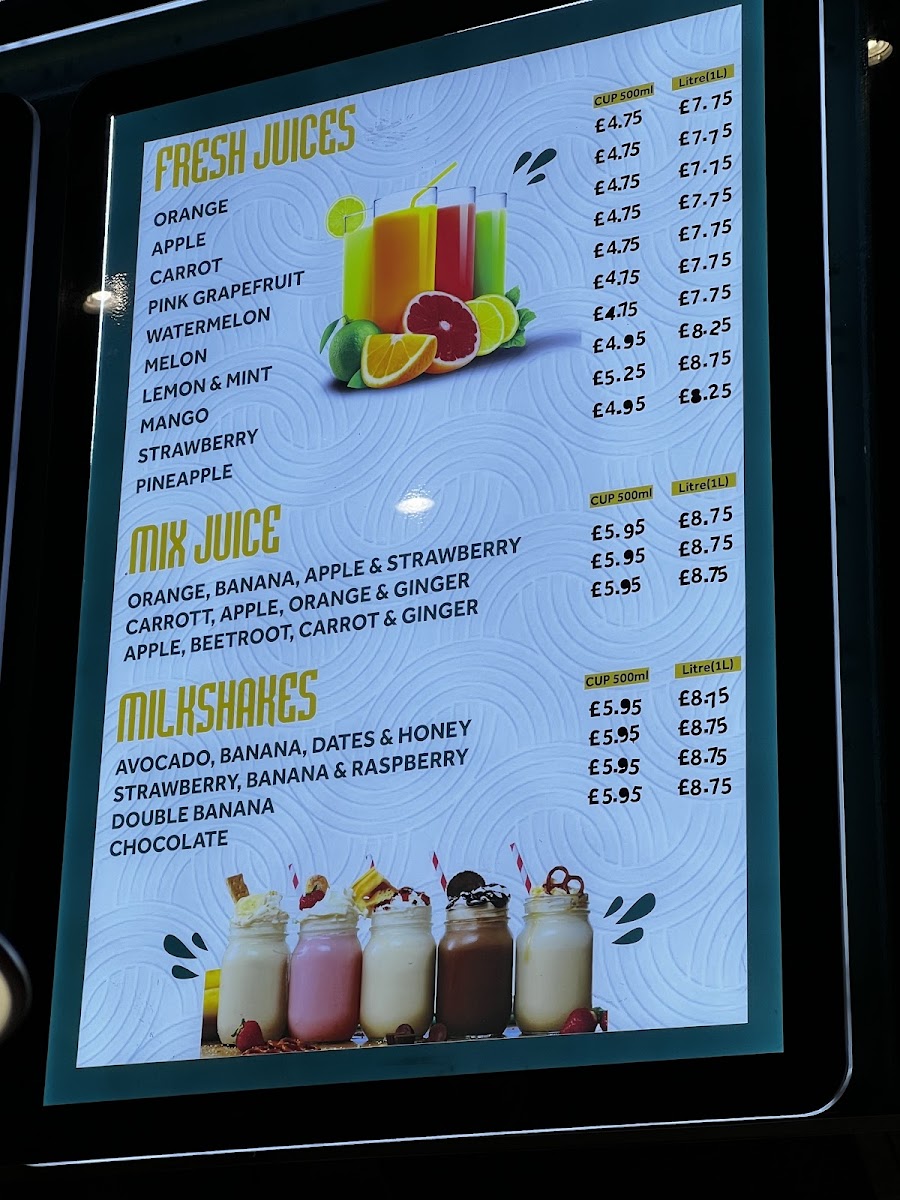 Cleopatra Restaurant Paddington Menu - Image 4